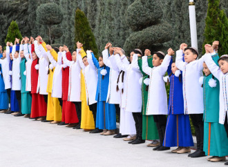 Heydər Əliyev Fondunun vitse-prezidenti Leyla Əliyeva Türkmənistanda Qayğıya ehtiyacı olan uşaqlara yardım üzrə xeyriyyə Fondunun Avaza filialının açılış mərasimində iştirak edib