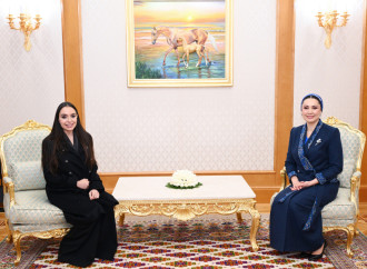 Heydər Əliyev Fondunun vitse-prezidenti Leyla Əliyeva Türkmənistanda Qayğıya ehtiyacı olan uşaqlara yardım üzrə xeyriyyə Fondunun Avaza filialının açılış mərasimində iştirak edib