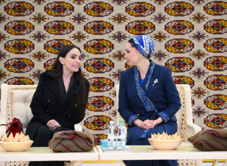 Heydər Əliyev Fondunun vitse-prezidenti Leyla Əliyeva Türkmənistan milli mətbəxinə həsr olunan sərgidə iştirak edib