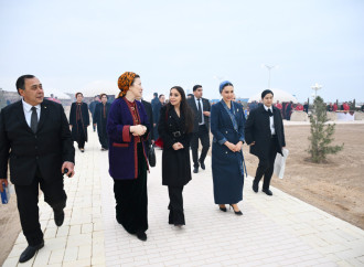 Heydər Əliyev Fondunun vitse-prezidenti Leyla Əliyeva Türkmənistan milli mətbəxinə həsr olunan sərgidə iştirak edib