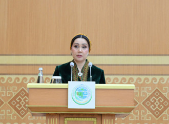 Heydər Əliyev Fondunun vitse-prezidenti Leyla Əliyeva Türkmənistanda beynəlxalq konfransda iştirak edib