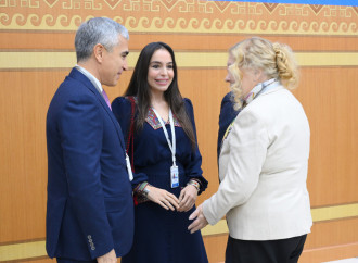 Heydər Əliyev Fondunun vitse-prezidenti Leyla Əliyeva Türkmənistanda beynəlxalq konfransda iştirak edib