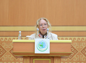 Heydər Əliyev Fondunun vitse-prezidenti Leyla Əliyeva Türkmənistanda beynəlxalq konfransda iştirak edib