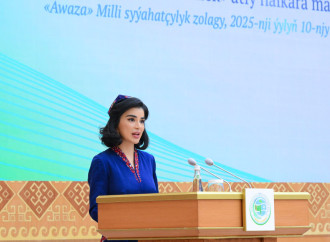 Heydər Əliyev Fondunun vitse-prezidenti Leyla Əliyeva Türkmənistanda beynəlxalq konfransda iştirak edib