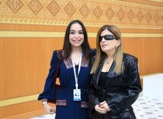 Heydər Əliyev Fondunun vitse-prezidenti Leyla Əliyeva Türkmənistanda beynəlxalq konfransda iştirak edib