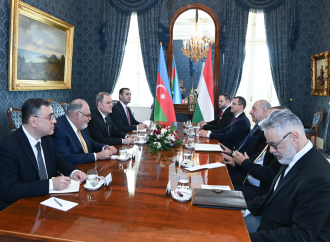 Ceyhun Bayramov Macarıstan Prezidenti ilə görüşüb