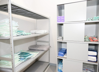 Heydər Əliyev Fondunun vitse-prezidenti Leyla Əliyeva Liv Bona Dea Hospitalında Sümük iliyi nəqli mərkəzinin açılış mərasimində iştirak edib