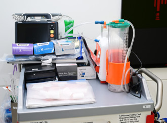 Heydər Əliyev Fondunun vitse-prezidenti Leyla Əliyeva Liv Bona Dea Hospitalında Sümük iliyi nəqli mərkəzinin açılış mərasimində iştirak edib