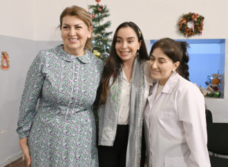 Heydər Əliyev Fondunun vitse-prezidenti Leyla Əliyeva Səhiyyə Nazirliyi 5 saylı Uşaq Vərəm Sanatoriyasını ziyarət edib