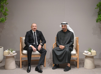 Əbu-Dabidə Prezident İlham Əliyevin Birləşmiş Ərəb Əmirliklərinin Prezidenti ilə görüşü olub