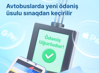 Avtobuslarda yeni ödəniş üsulu sınaqdan keçirilir