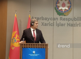 Bakıda Azərbaycan və Monteneqro xarici işlər nazirlərinin mətbuat konfransı keçirilir