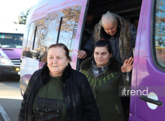 Xankəndinin Kərkicahan qəsəbəsinə ilk köç olub