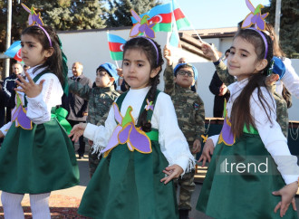 Xankəndinin Kərkicahan qəsəbəsinə ilk köç olub