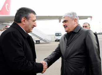 Türkiyənin vitse-prezidenti Cevdet Yılmaz Azərbaycana səfərə gəlib