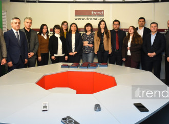 Trend əməkdaşları “Azərbaycan milli mətbuatının 150 illiyi” medalı ilə təltif olunublar