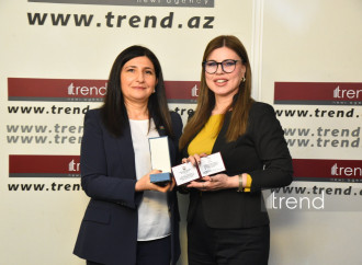 Trend əməkdaşları “Azərbaycan milli mətbuatının 150 illiyi” medalı ilə təltif olunublar