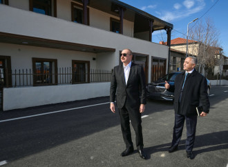 Prezident İlham Əliyev Xankəndinin Kərkicahan qəsəbəsində olub