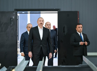 Prezident İlham Əliyev Ağdamda metal elektrik dirəklərinin istehsalı müəssisəsinin açılışında iştirak edib