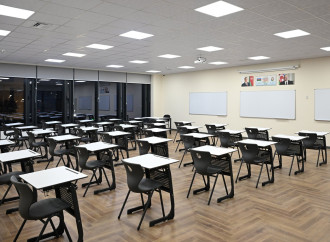 Prezident İlham Əliyev Qarabağ Universitetinin Biznes və iqtisadiyyat fakültəsinin binasının açılışında iştirak edib