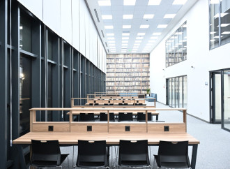 Prezident İlham Əliyev Qarabağ Universitetinin Biznes və iqtisadiyyat fakültəsinin binasının açılışında iştirak edib