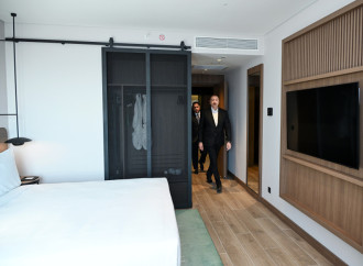 Prezidenti İlham Əliyev Ağdam şəhərində “Hilton Garden Inn Agdam” hotelinin açılışında iştirak edib