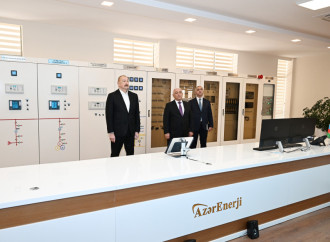 Prezident İlham Əliyev “Xankəndi-1” elektrik yarımstansiyasının açılışında iştirak edib