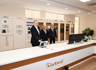 Prezident İlham Əliyev “Xankəndi-1” elektrik yarımstansiyasının açılışında iştirak edib