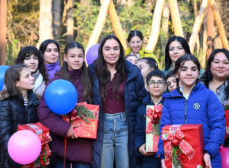 Heydər Əliyev Fondunun vitse-prezidenti Leyla Əliyeva Mərkəzi Nəbatat bağında uşaqlar üçün təşkil olunan tədbirdə iştirak edib