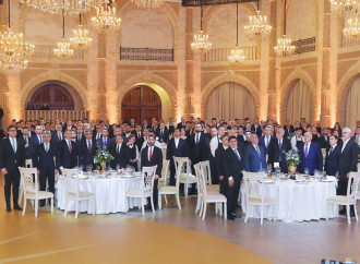 Heydər Əliyev Fondunun vitse-prezidenti Leyla Əliyeva və Bakı Media Mərkəzinin rəhbəri Arzu Əliyeva ilin idman yekunları ilə bağlı qala mərasimində iştirak ediblər