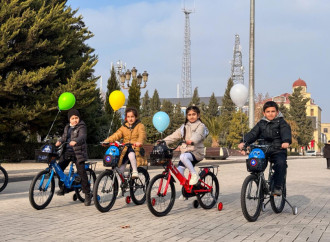 Heydər Əliyev Fondunun vitse-prezidenti Leyla Əliyevanın təşəbbüsü ilə Yevlax şəhərində uşaqlar üçün Yeni il tədbiri təşkil olunub