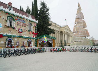 Heydər Əliyev Fondunun vitse-prezidenti Leyla Əliyevanın təşəbbüsü ilə Yevlax şəhərində uşaqlar üçün Yeni il tədbiri təşkil olunub