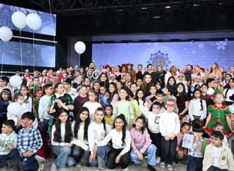 Heydər Əliyev Fondunun vitse-prezidenti Leyla Əliyeva, Arzu Əliyeva və Alena Əliyeva uşaqlar üçün təşkil olunan bayram şənliyində iştirak ediblər