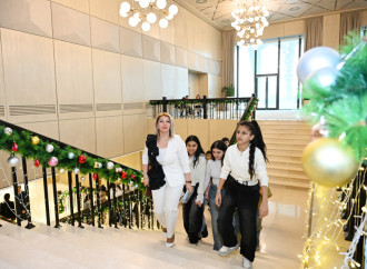 Heydər Əliyev Fondunun vitse-prezidenti Leyla Əliyeva, Arzu Əliyeva və Alena Əliyeva uşaqlar üçün təşkil olunan bayram şənliyində iştirak ediblər