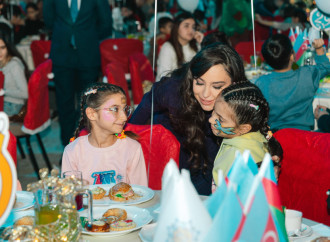 Heydər Əliyev Fondunun vitse-prezidenti Leyla Əliyeva, Arzu Əliyeva və Alena Əliyeva uşaqlar üçün təşkil olunan bayram şənliyində iştirak ediblər