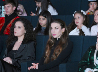 Leyla Əliyeva və Alena Əliyeva Uşaq İncəsənət Festivalının yekun mükafatlandırma mərasimində iştirak ediblər