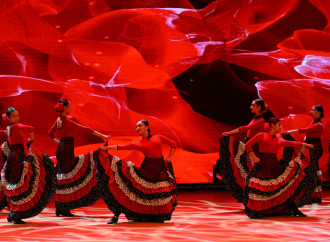 Leyla Əliyeva və Alena Əliyeva Uşaq İncəsənət Festivalının yekun mükafatlandırma mərasimində iştirak ediblər