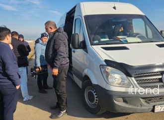 Ağdərənin Vəngli kəndinə növbəti köç karvanı yola salınıb