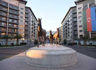 Prezident İlham Əliyev və Birinci xanım Mehriban Əliyeva “Bakı Ağ Şəhər”də olublar