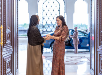 Heydər Əliyev Fondunun vitse-prezidenti Leyla Əliyeva Maskatda Omanın birinci xanımı ilə görüşüb