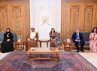 Heydər Əliyev Fondunun vitse-prezidenti Leyla Əliyeva Omanda səfərdədir