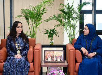 Heydər Əliyev Fondunun vitse-prezidenti Leyla Əliyeva Maskatda Omanın Kiçik və Orta Müəssisələrin İnkişafı Qurumunun sədri ilə görüşüb