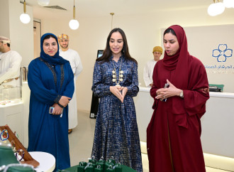 Heydər Əliyev Fondunun vitse-prezidenti Leyla Əliyeva Maskatda Omanın Kiçik və Orta Müəssisələrin İnkişafı Qurumunun sədri ilə görüşüb