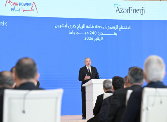 Prezident İlham Əliyev Bakıda “Xızı-Abşeron” Külək Elektrik Stansiyasının rəsmi açılış mərasimində çıxış edib