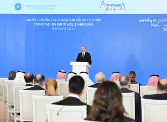 Prezident İlham Əliyev Bakıda “Xızı-Abşeron” Külək Elektrik Stansiyasının rəsmi açılış mərasimində çıxış edib