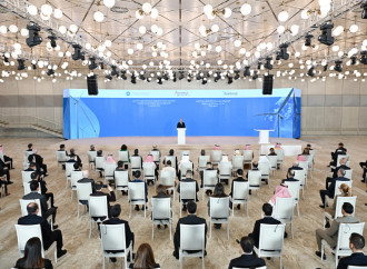 Prezident İlham Əliyev Bakıda “Xızı-Abşeron” Külək Elektrik Stansiyasının rəsmi açılış mərasimində çıxış edib