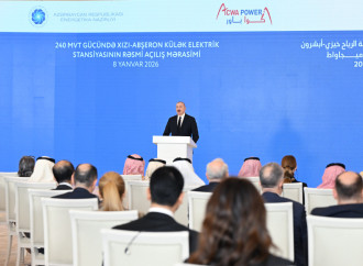 Prezident İlham Əliyev Bakıda “Xızı-Abşeron” Külək Elektrik Stansiyasının rəsmi açılış mərasimində çıxış edib