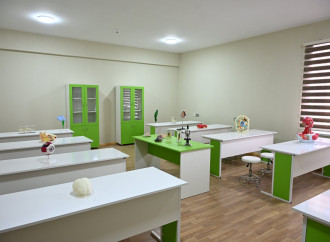 Ucarda Heydər Əliyev Fondunun təşəbbüsü ilə inşa olunan məktəb istifadəyə verilib