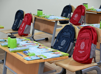 Ucarda Heydər Əliyev Fondunun təşəbbüsü ilə inşa olunan məktəb istifadəyə verilib