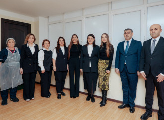 Arzu Əliyeva və Alena Əliyeva Həssas əhali qruplarından olan şəxslər üçün Sığınacaq və Sosial Reabilitasiya Müəssisəsini ziyarət ediblər